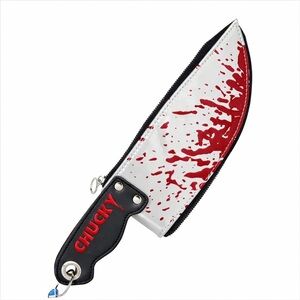 Officially Licensed Chucky Knife Costume Horror Wristlet Bag Handbag Accessory